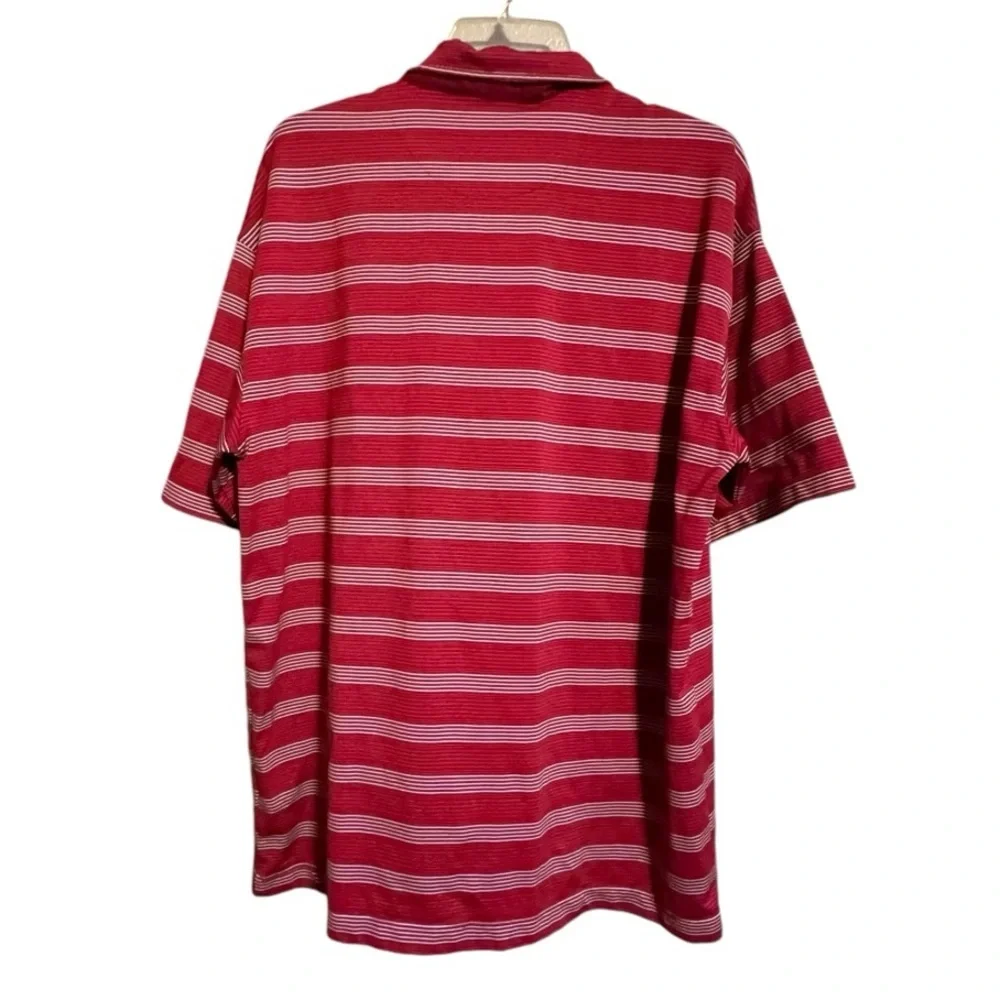 Nike‎ Golf Dri-Fit UV Red Polo Shirt